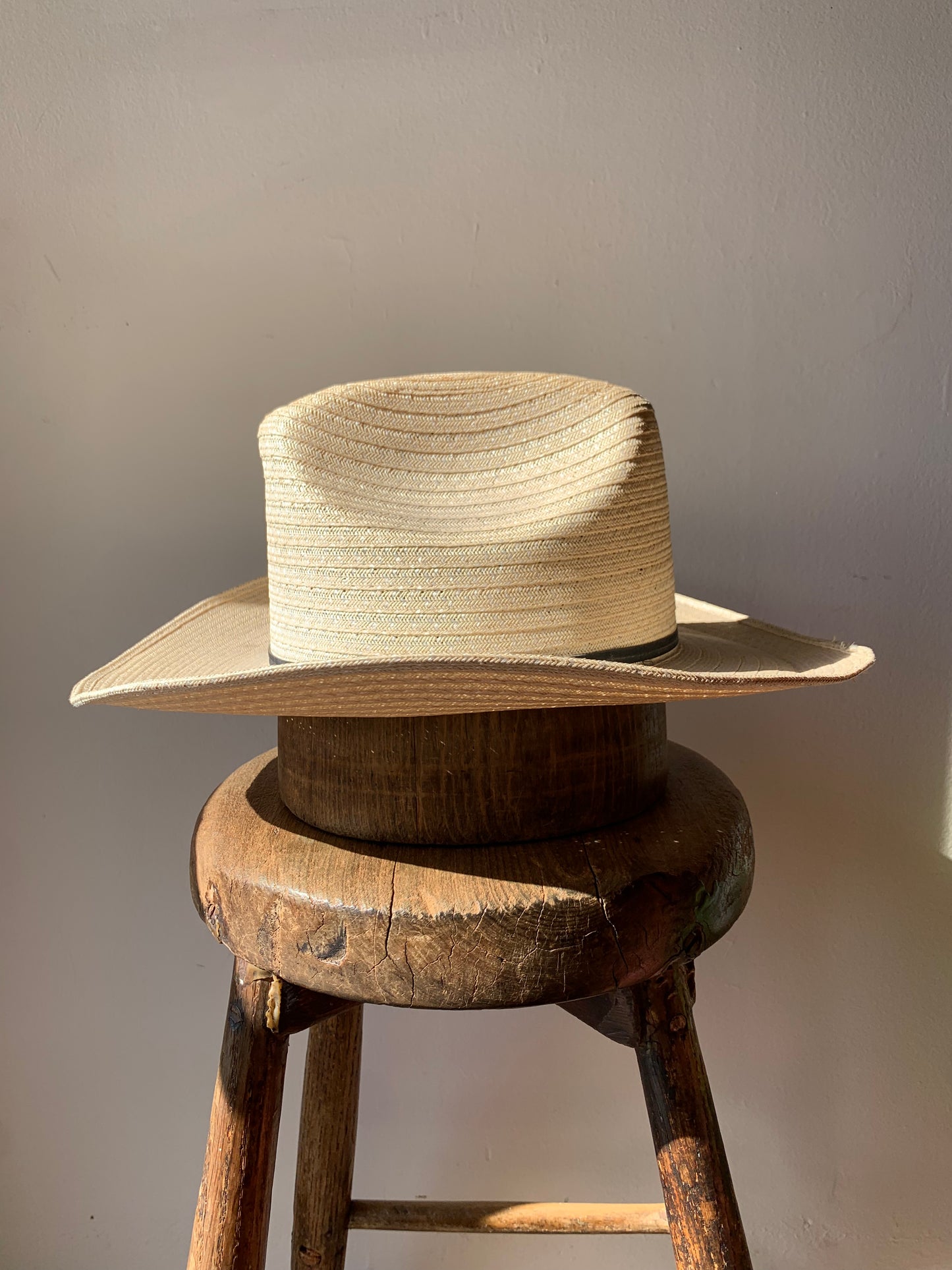 Size 6 7/8: Original Conforma Straw Hat