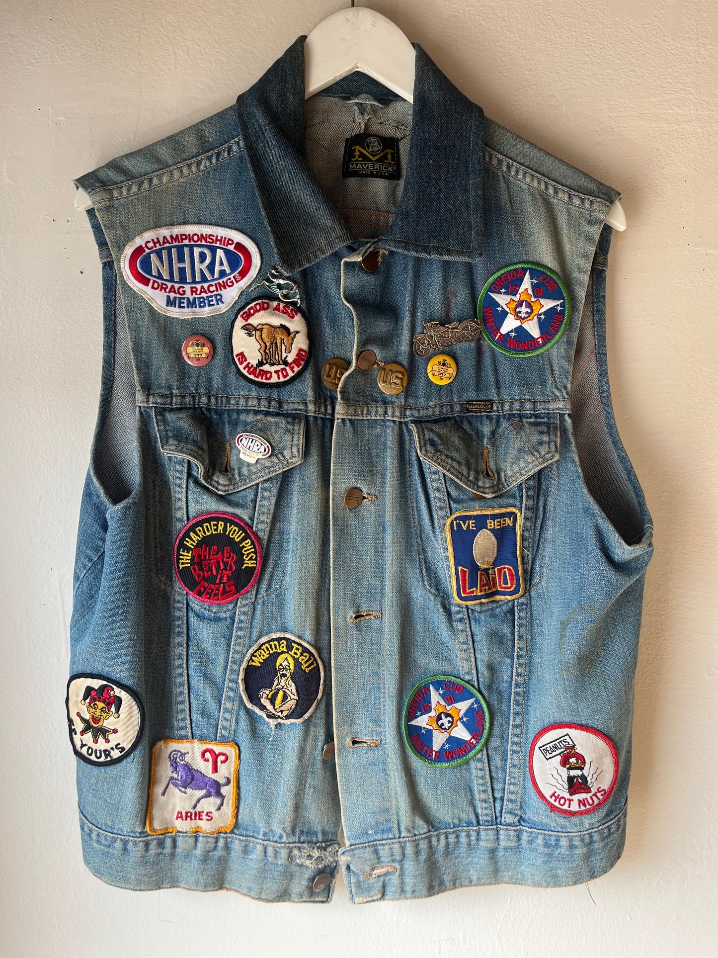 Custom 2025 denim vest