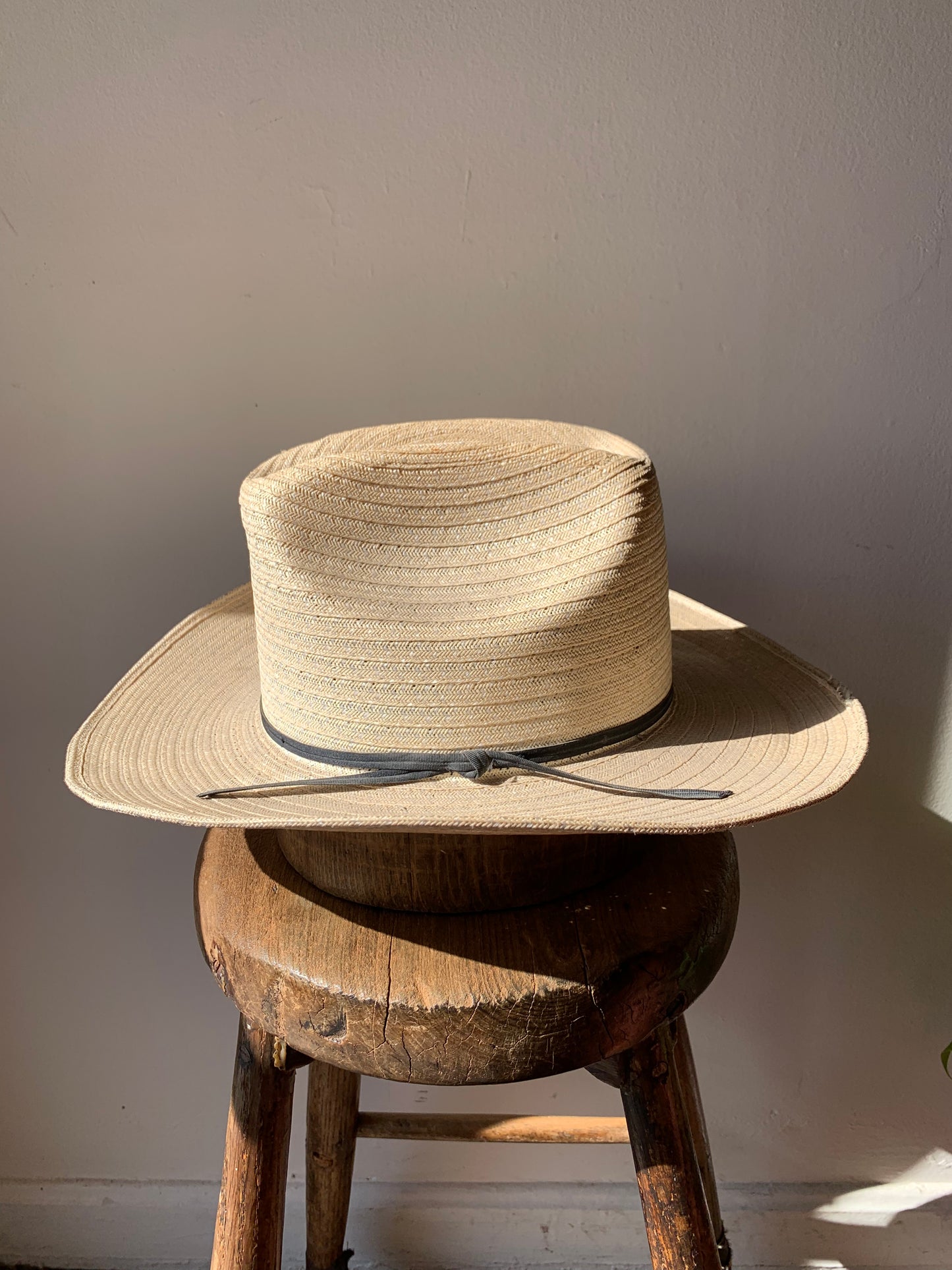 Size 6 7/8: Original Conforma Straw Hat
