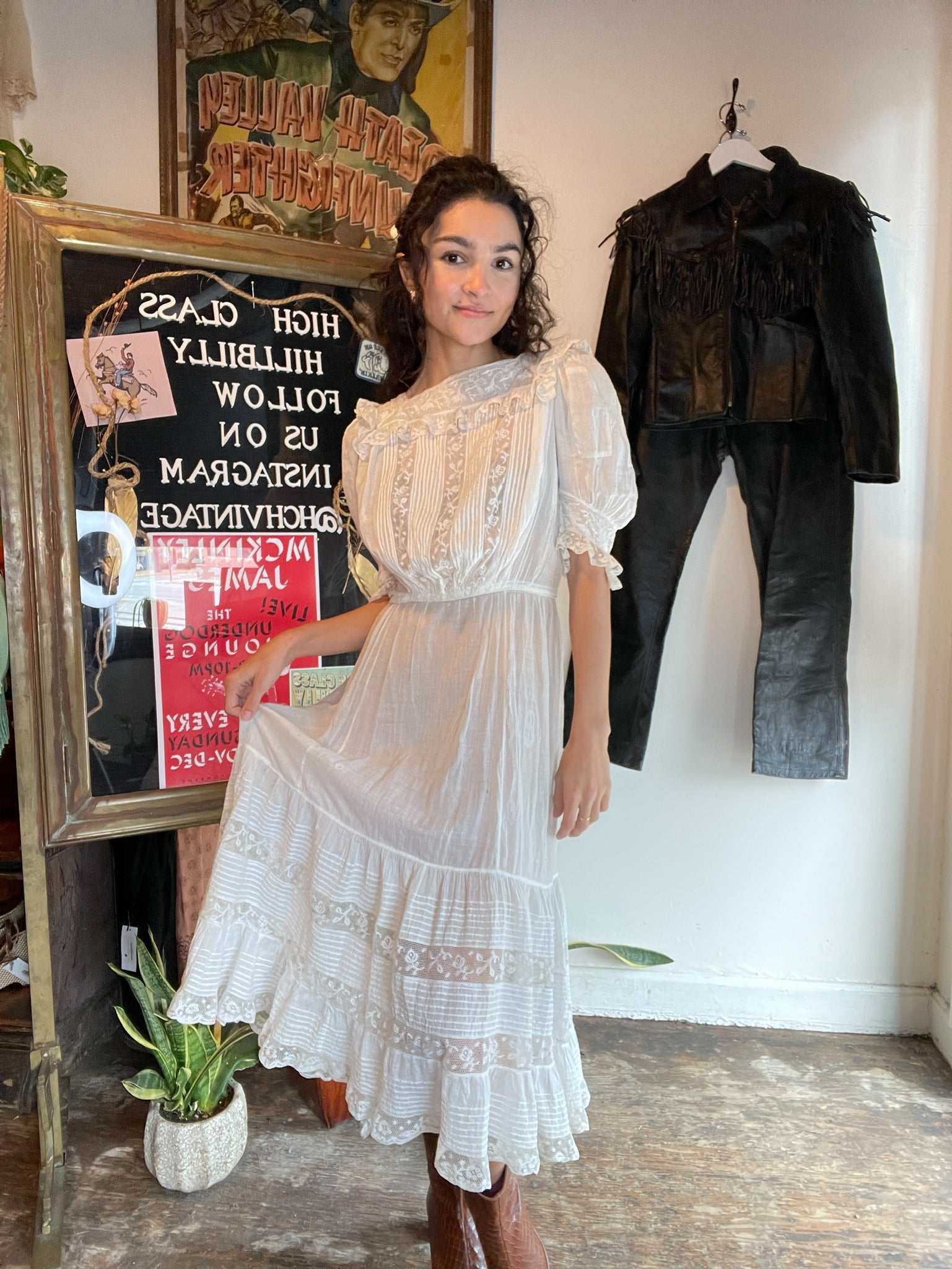 Edwardian hotsell lace dress