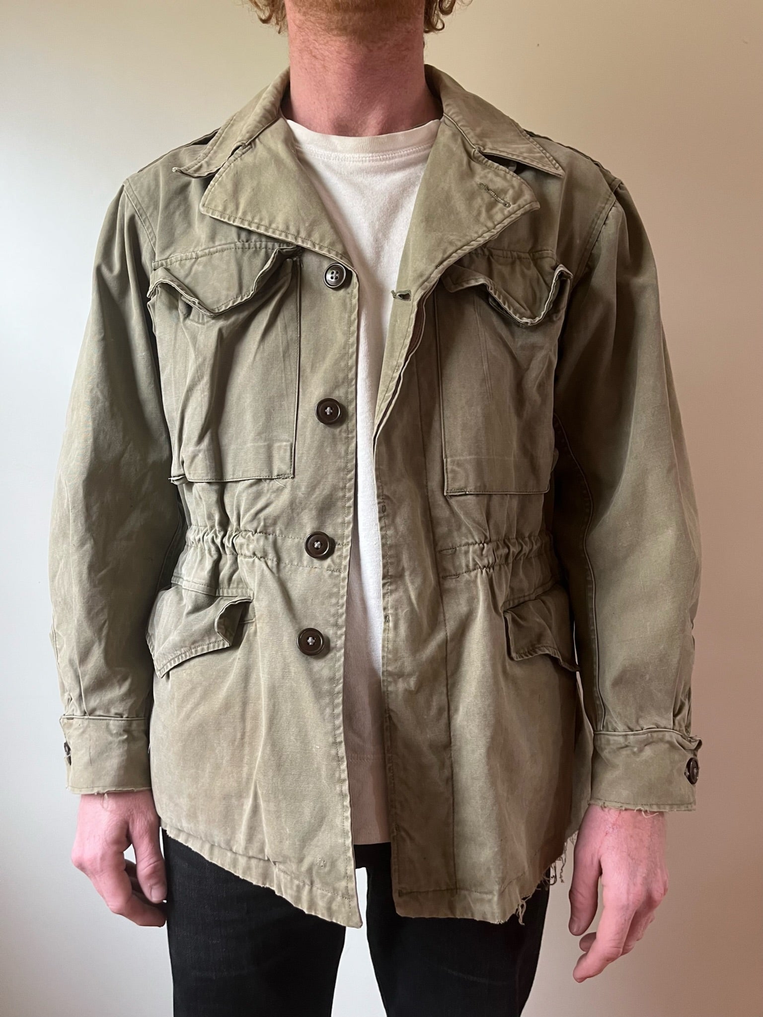 新品 】 新品BIRDWELL L MILITARY JACKET FIELD ミリタリージャケット