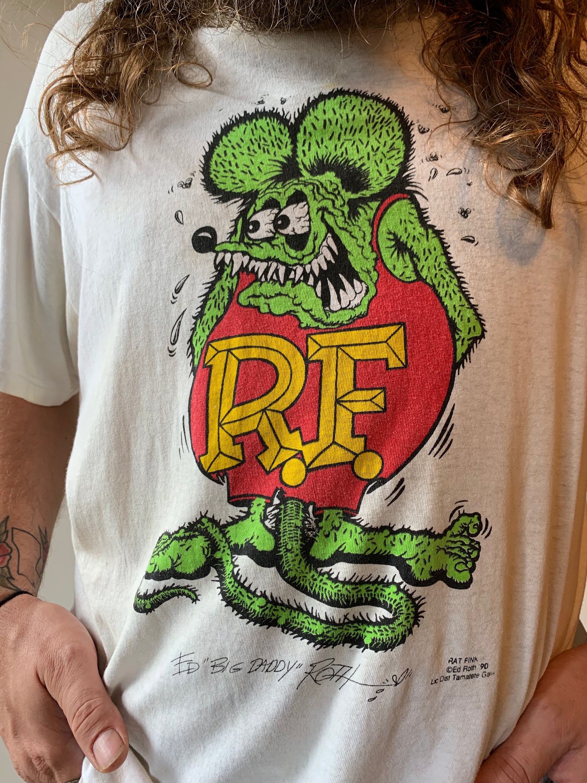 90s Ed Roth Rat Fink Tee (XXL) – High Class Hillbilly